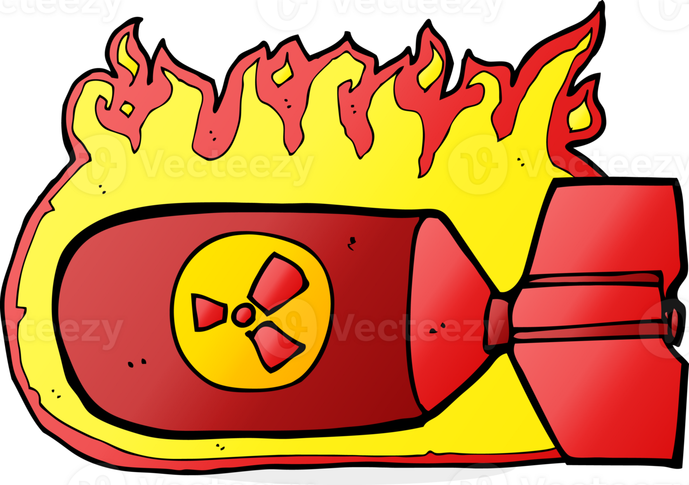 cartoon nuclear bomb png