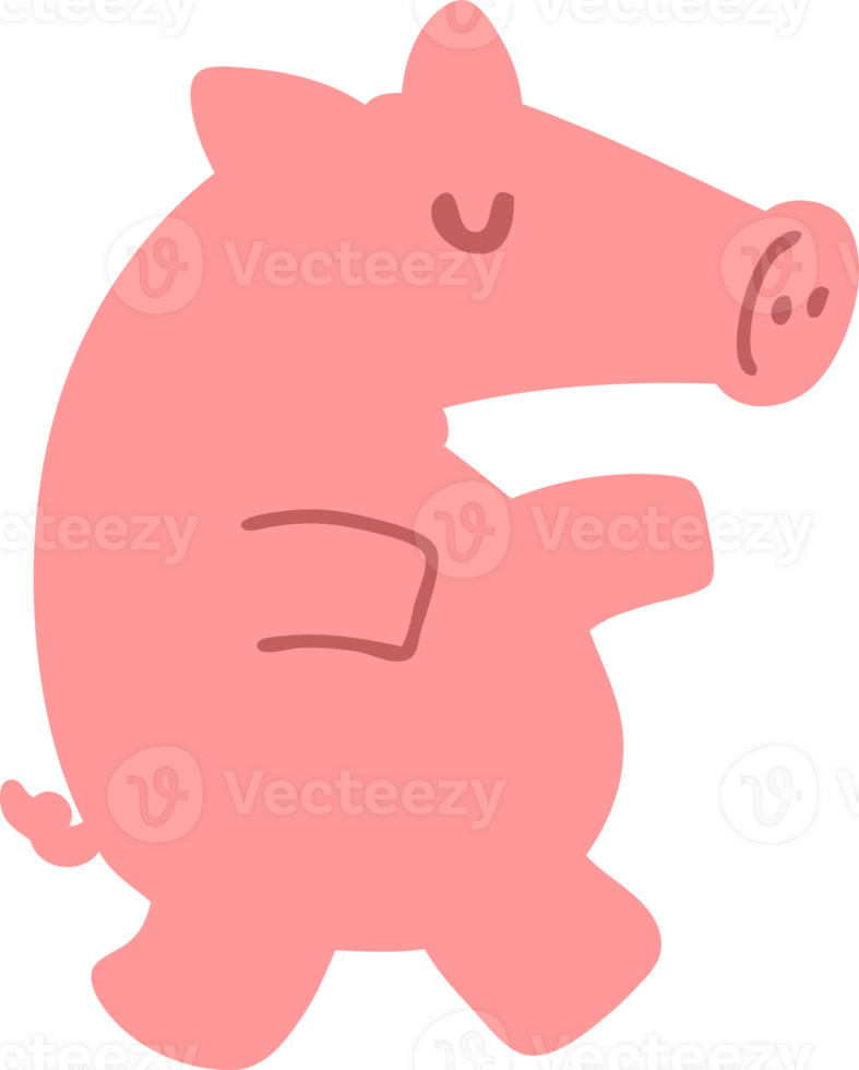 long snout pig png