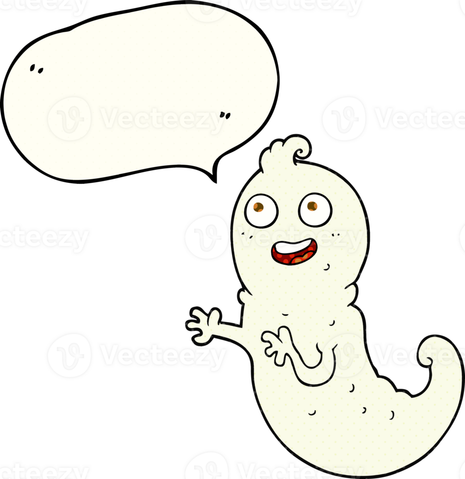 comic book speech bubble cartoon ghost png