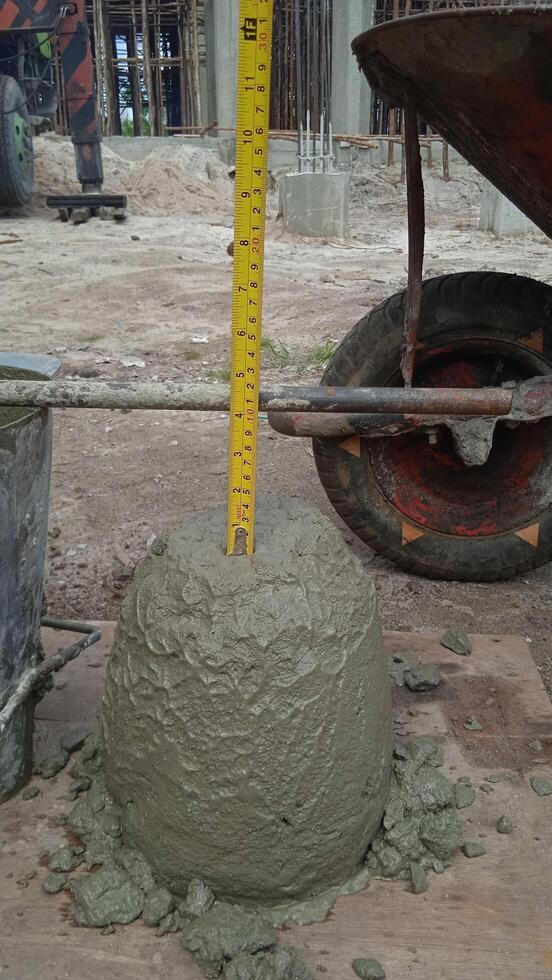 Concrete Slump Testing photo