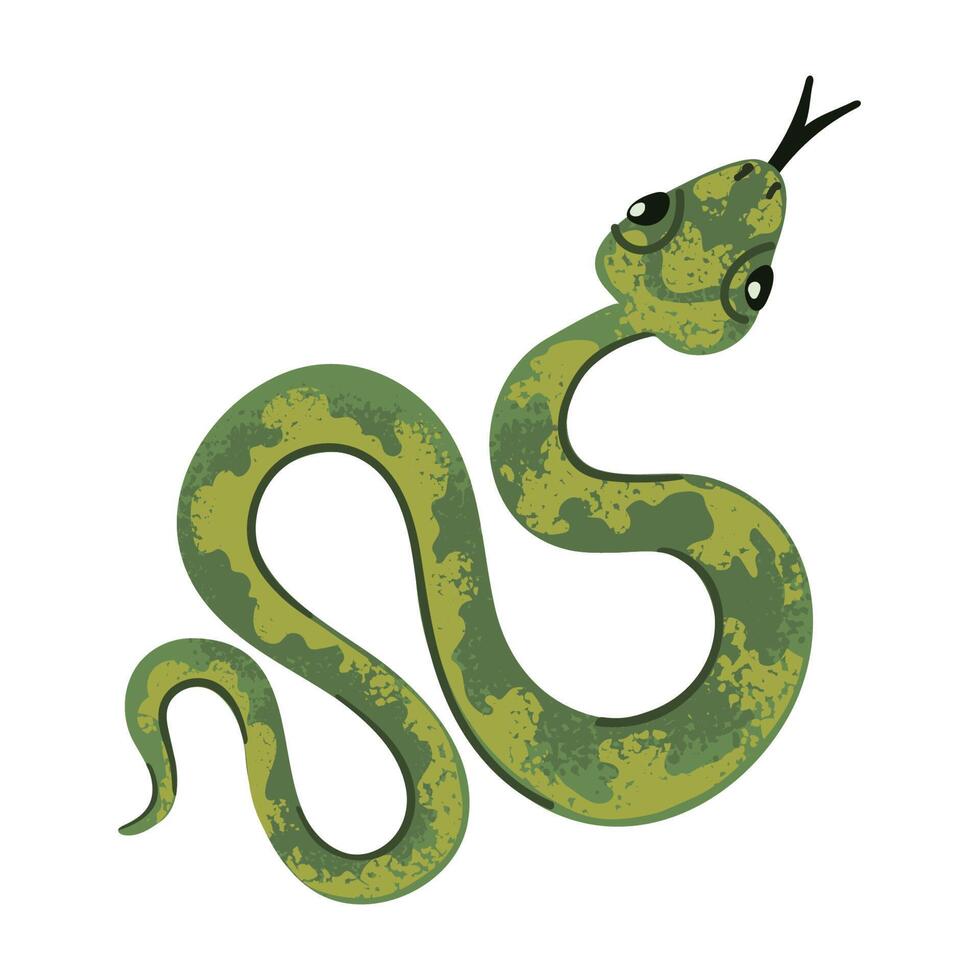 serpiente vistoso ilustración vector