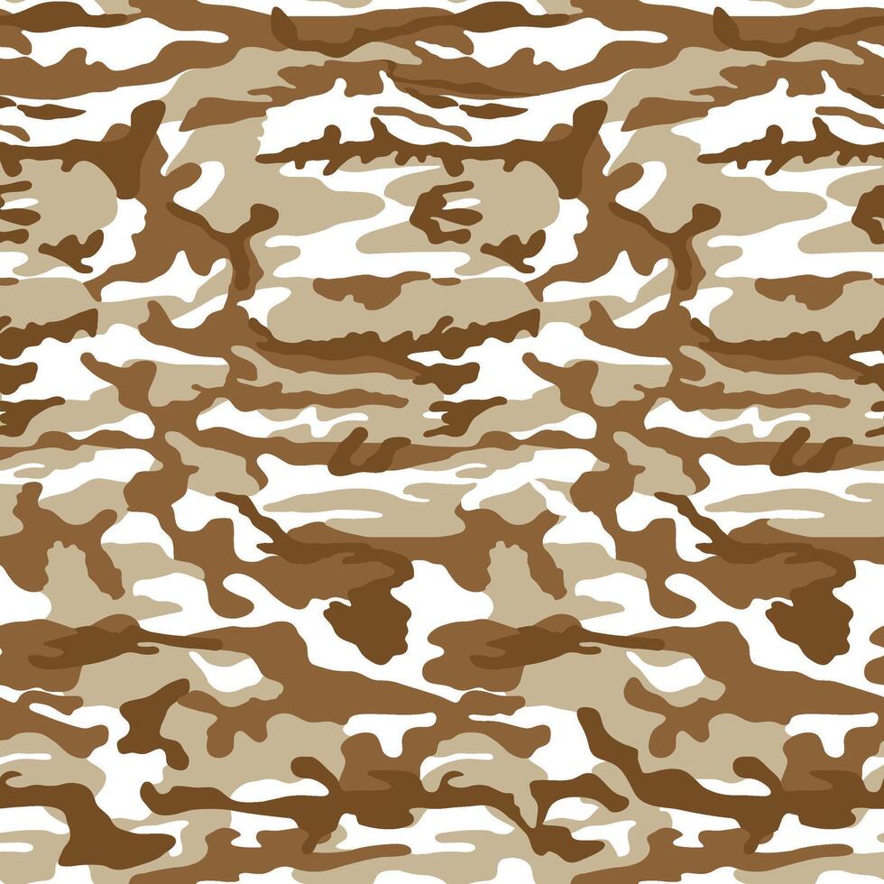 a brown and white camouflage pattern vector