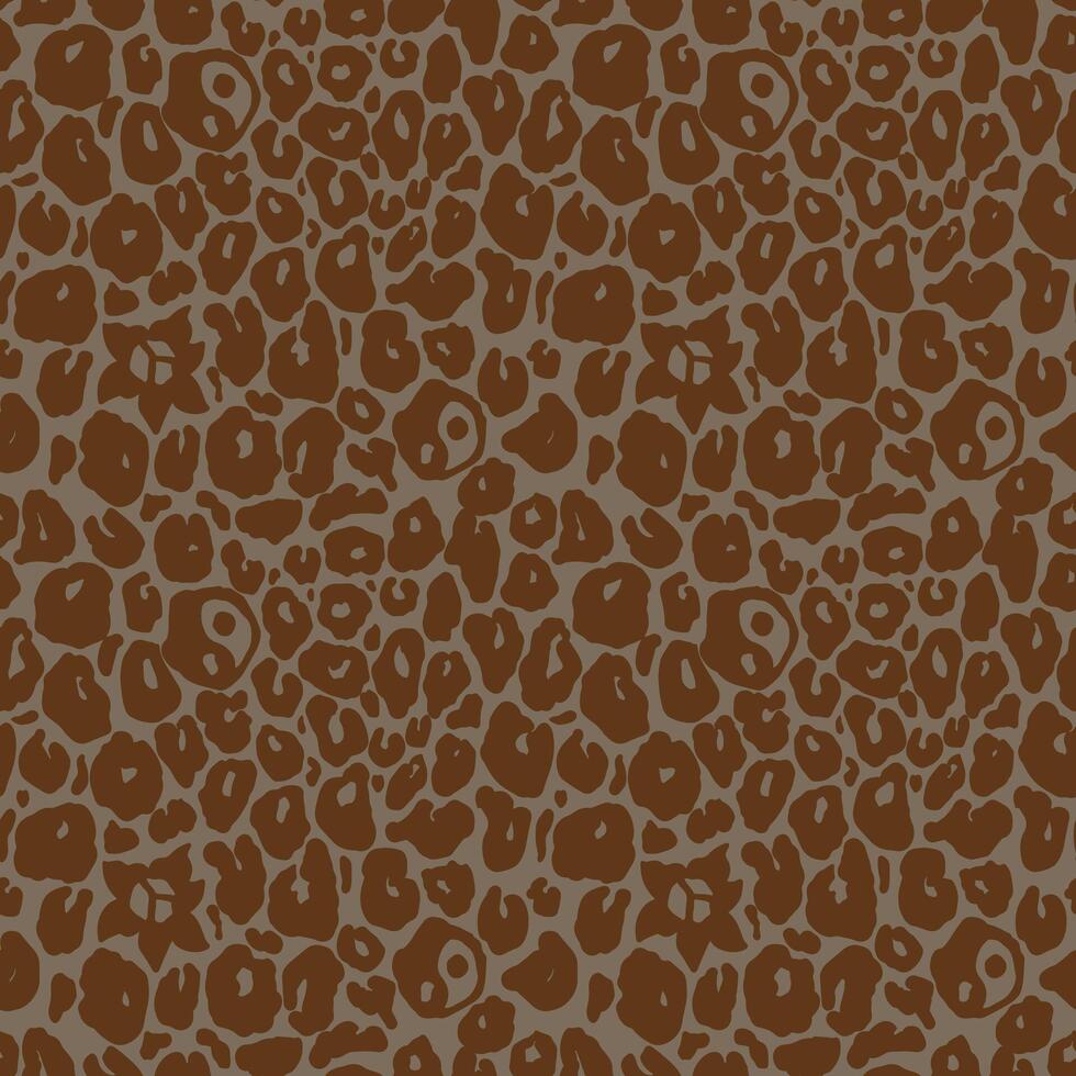 a brown and gray animal print wallpaper vector