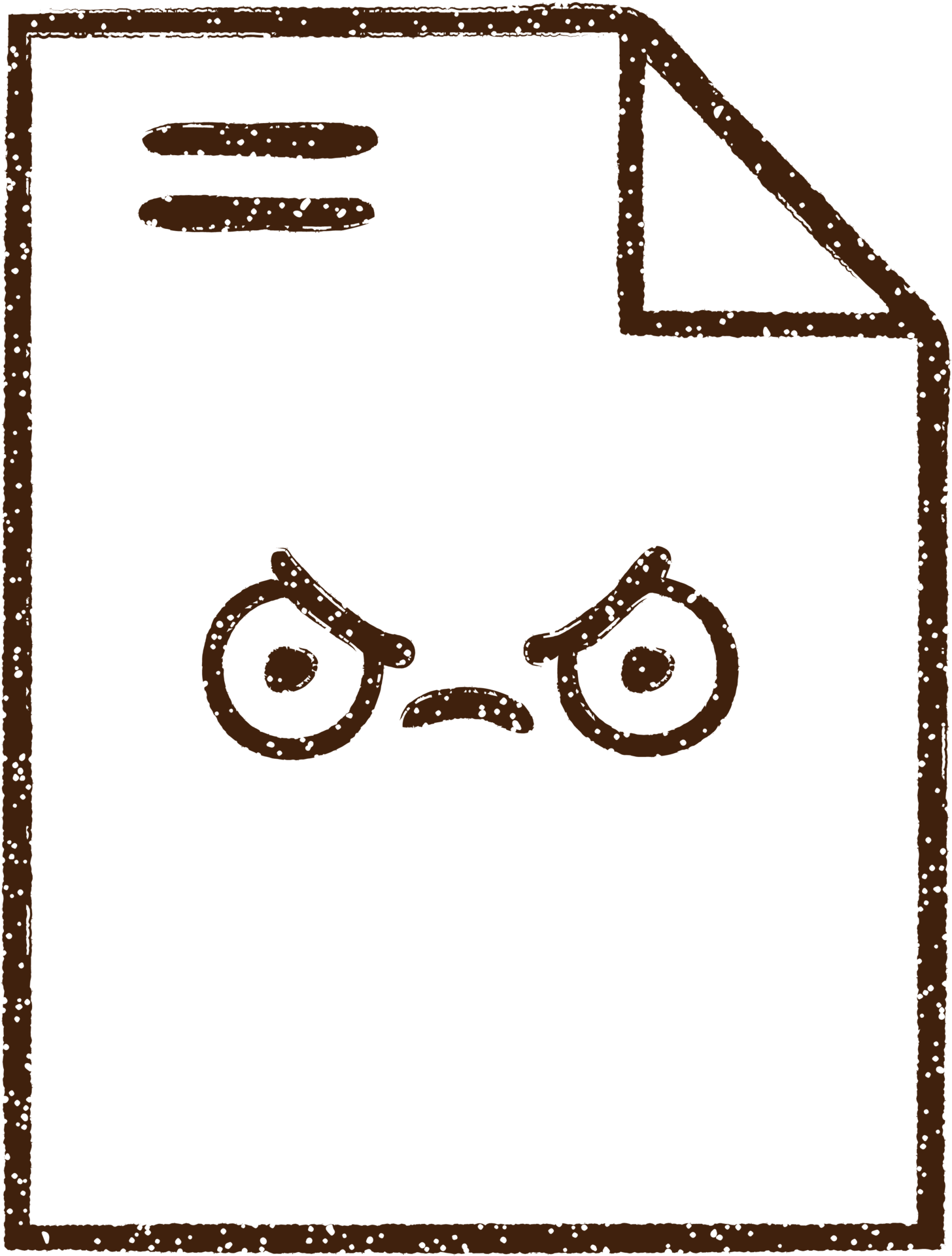 Note Paper Charcoal Drawing 39881659 PNG