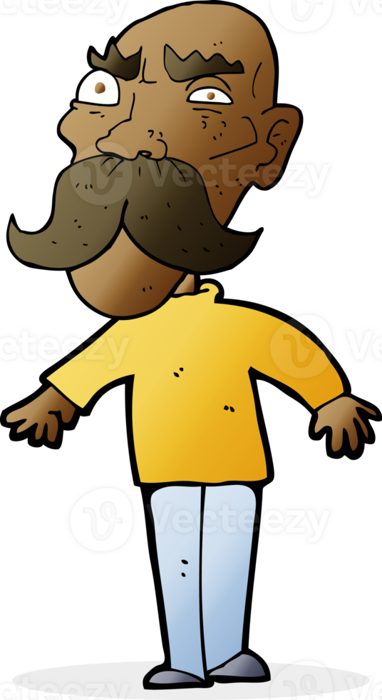 cartoon angry old man png