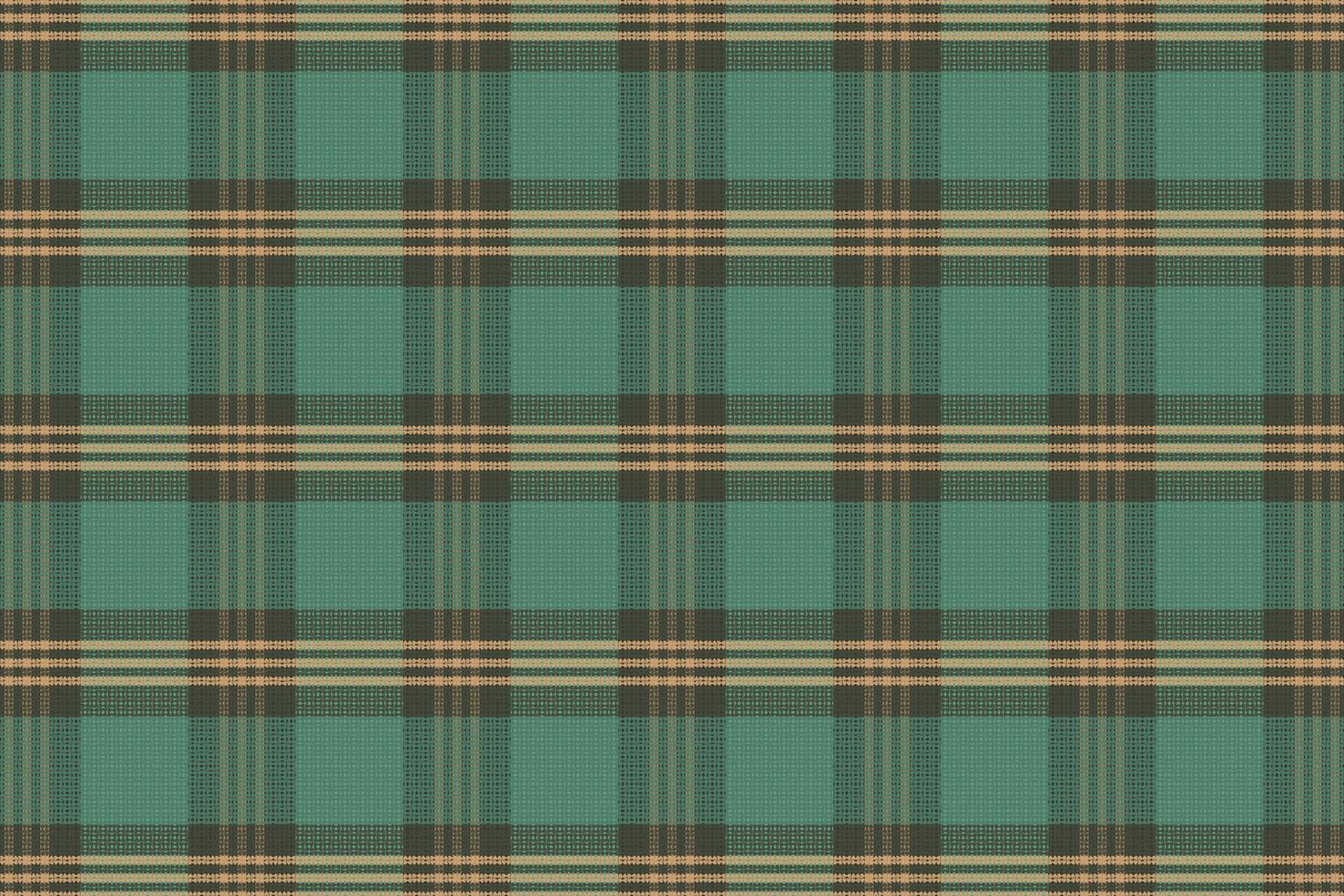 Tartan plaid pattern with texture and warm color. vector