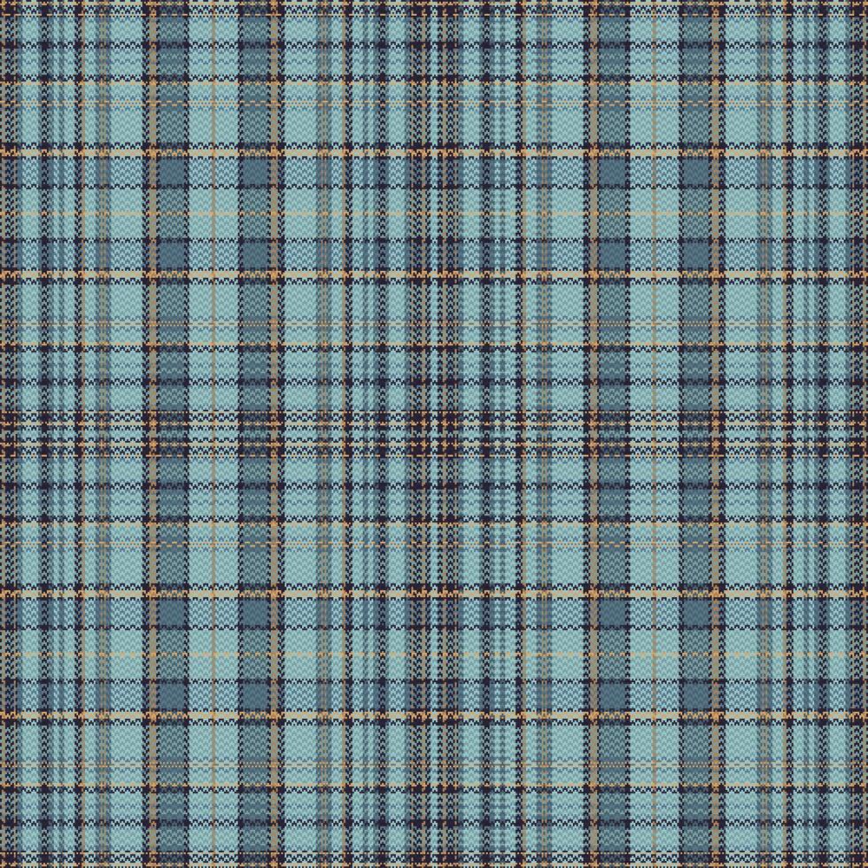 Tartan plaid pattern with texture and warm color. vector