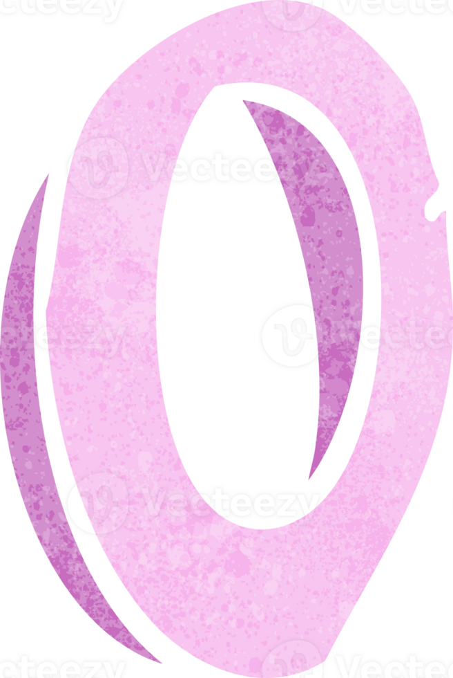 cartoon letter O png
