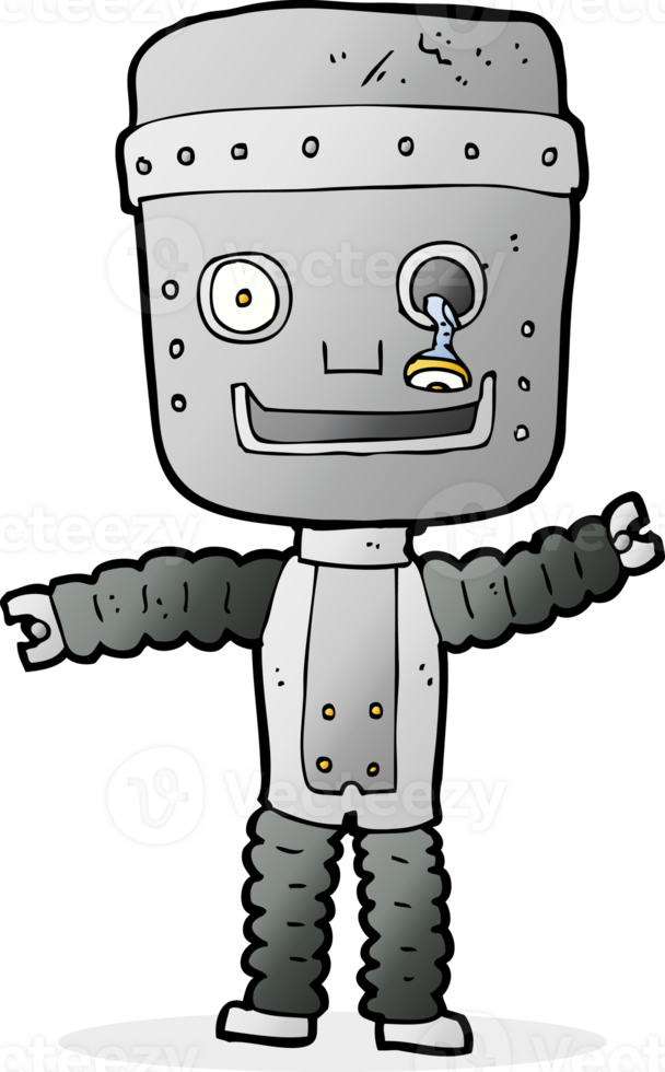 cartoon funny robot png