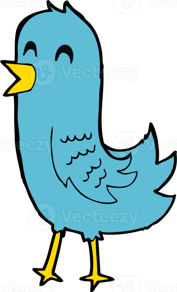 cartoon happy bird png