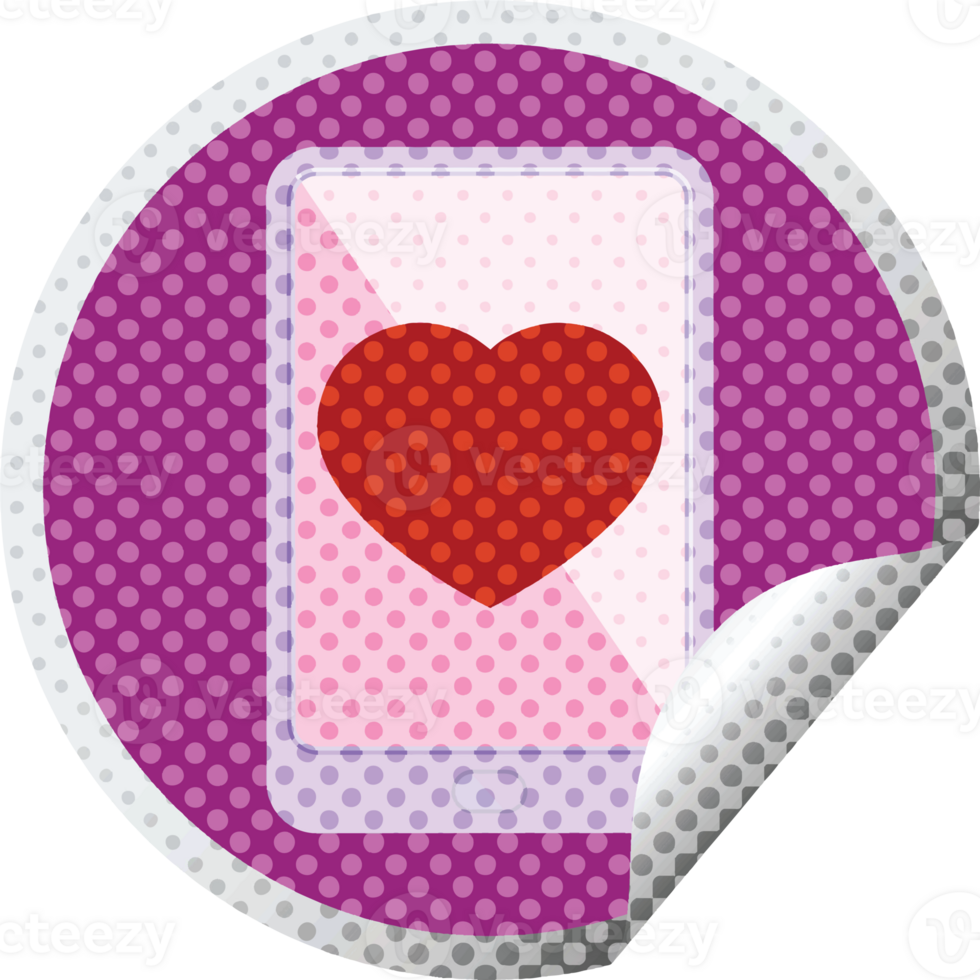 electronic tablet showing business performance graphic   illustration circular sticker png