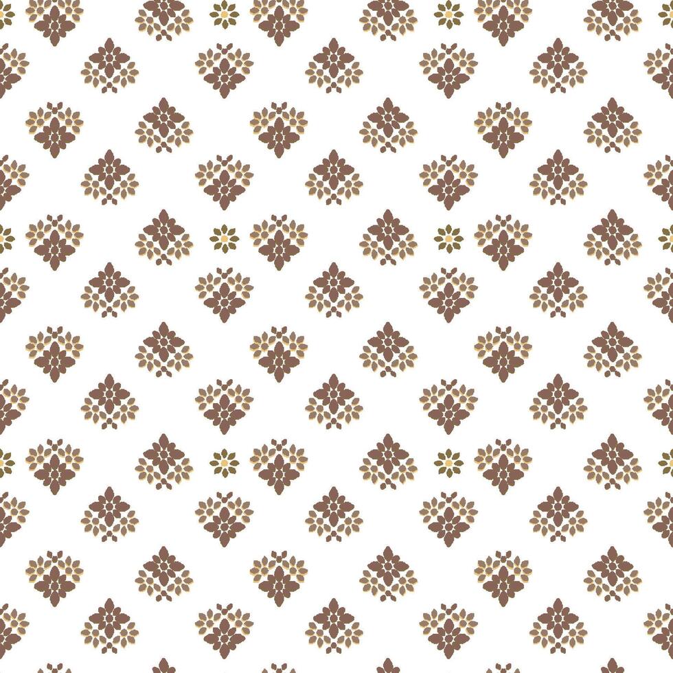 Floral pattern print Ti shirt design for print vector