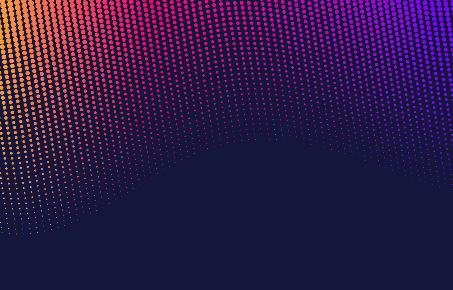Colorful Circle Abstract Halftone Background vector