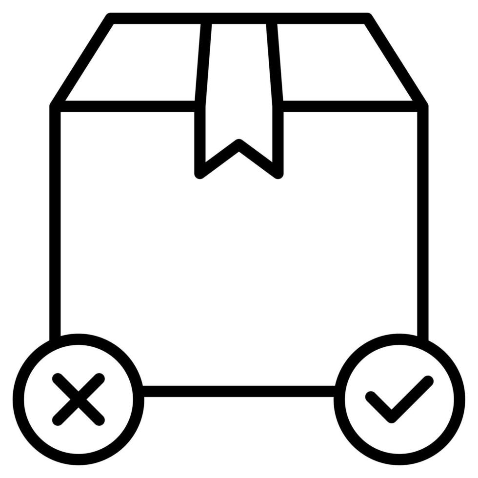 Product Testing icon line vector illustration