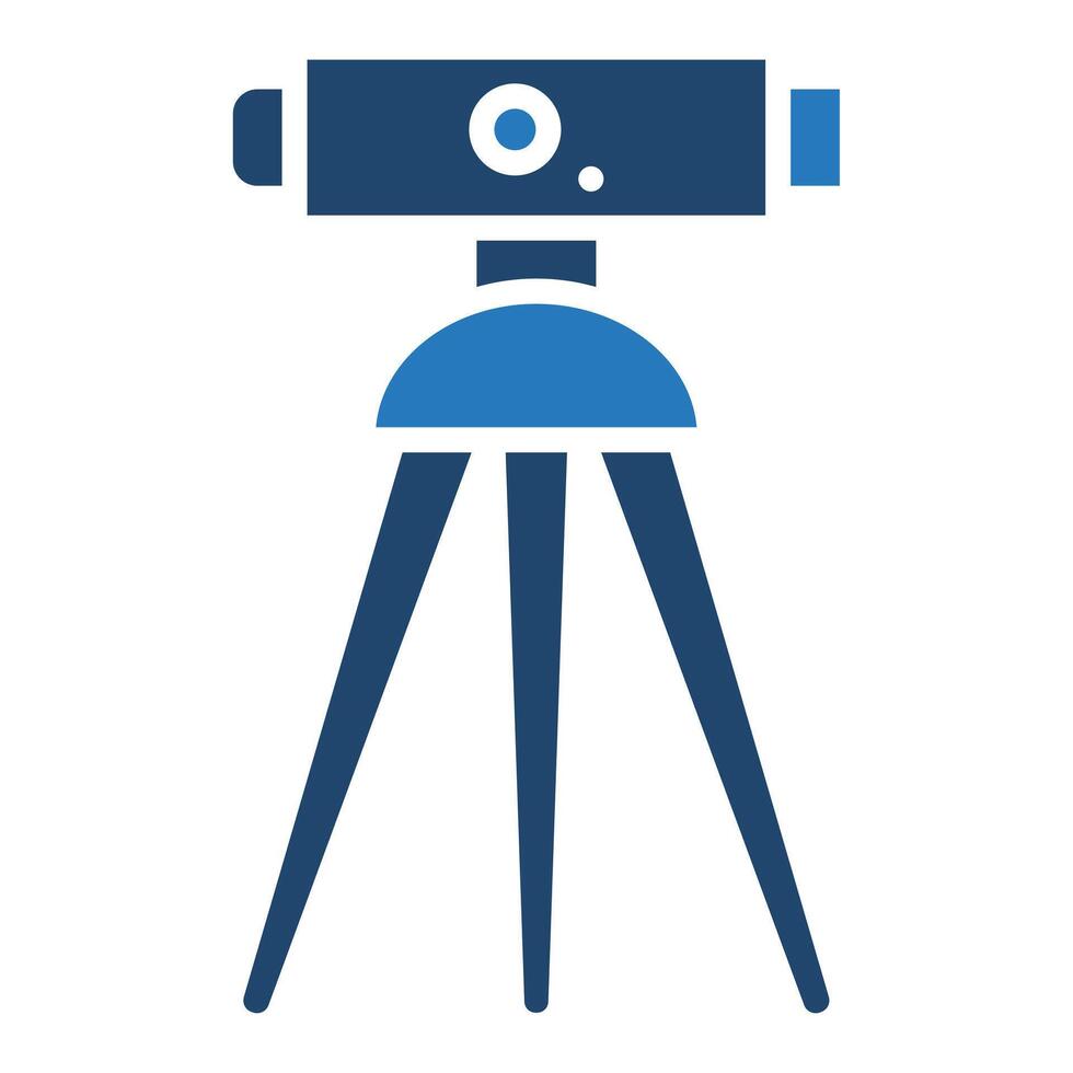 Surveying icon line vector illustration