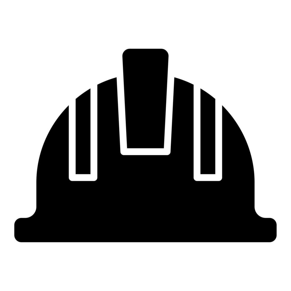 Hard Hat icon line vector illustration