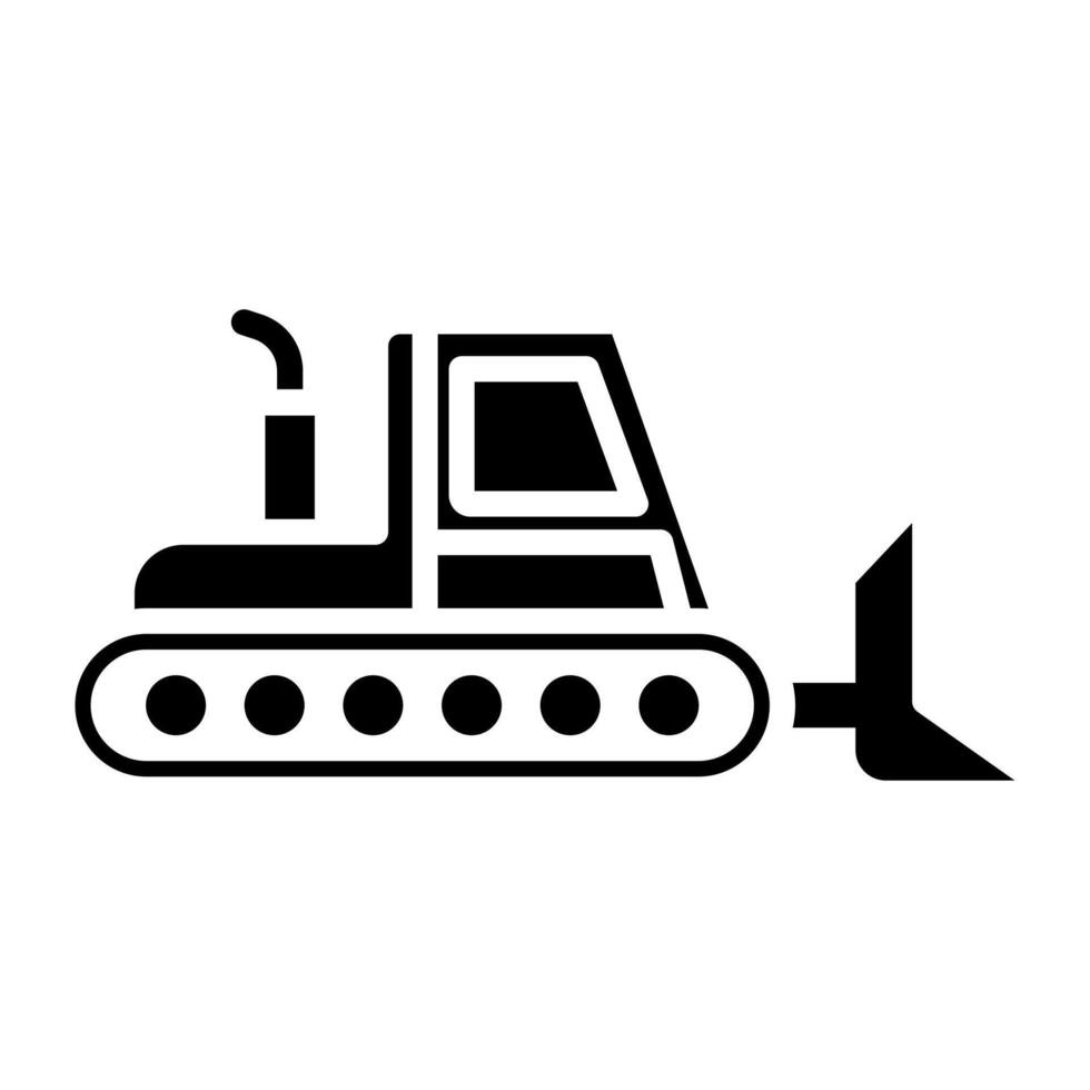Heavy Equipment icon line vector illustration