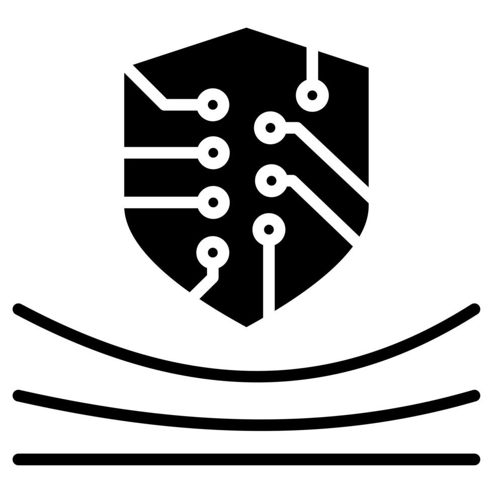 Cyber Resilience icon line vector illustration