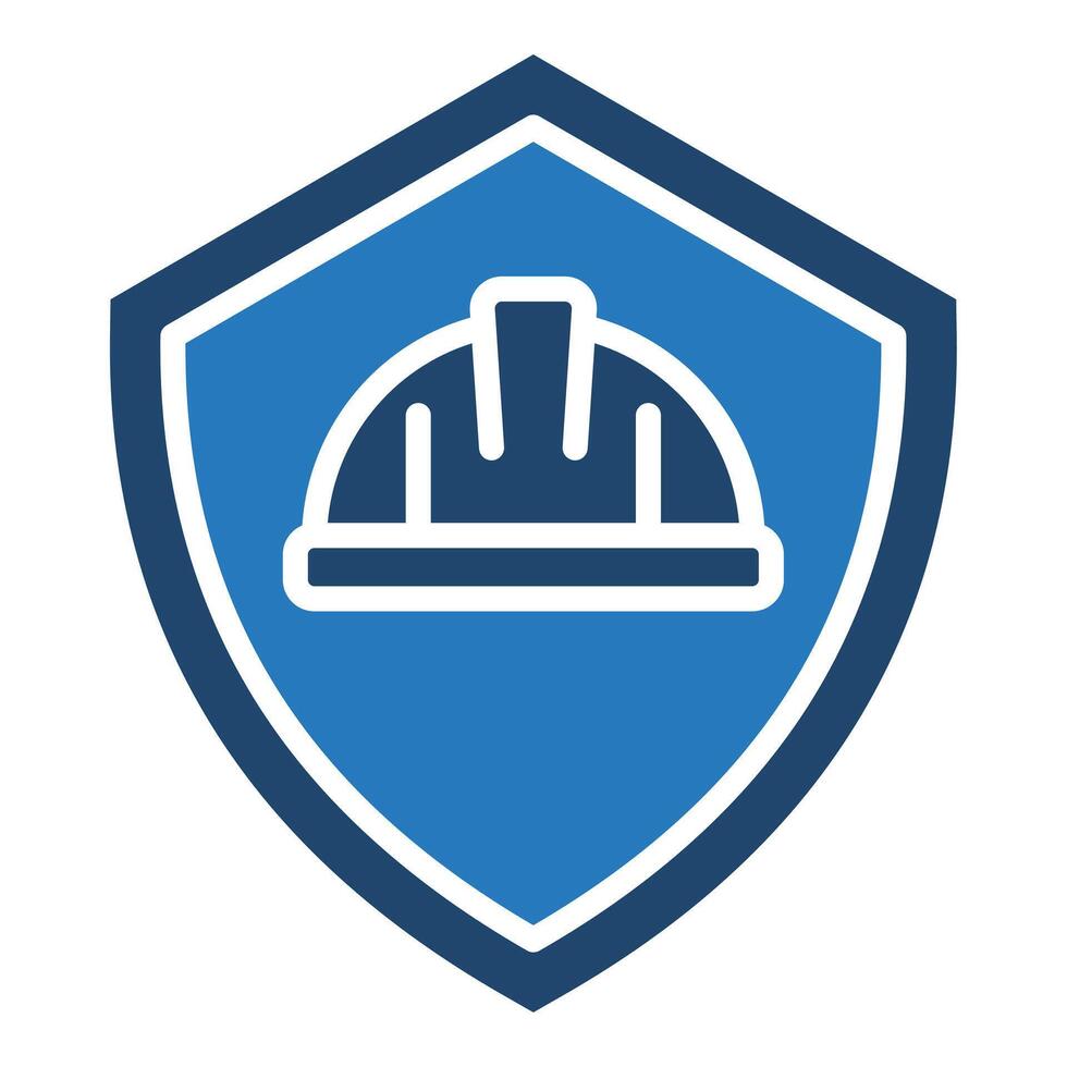 Construction Safety icon line vector illustration