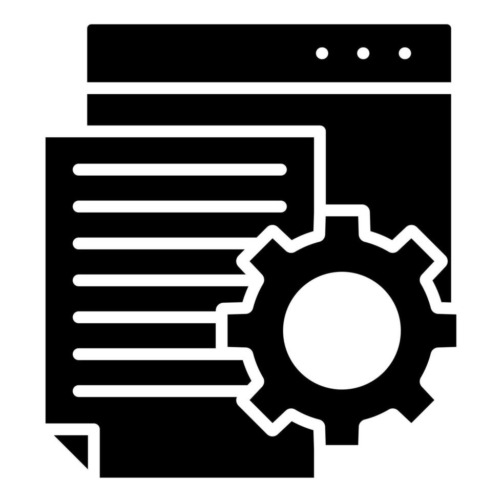Requirement Gathering icon line vector illustration