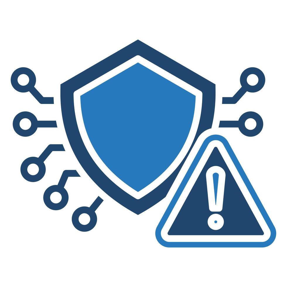 Cyber Threats icon line vector illustration