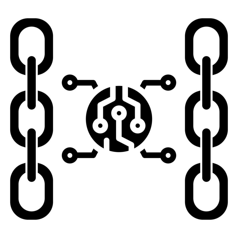 Cryptocurrency Bridges icon line vector illustration