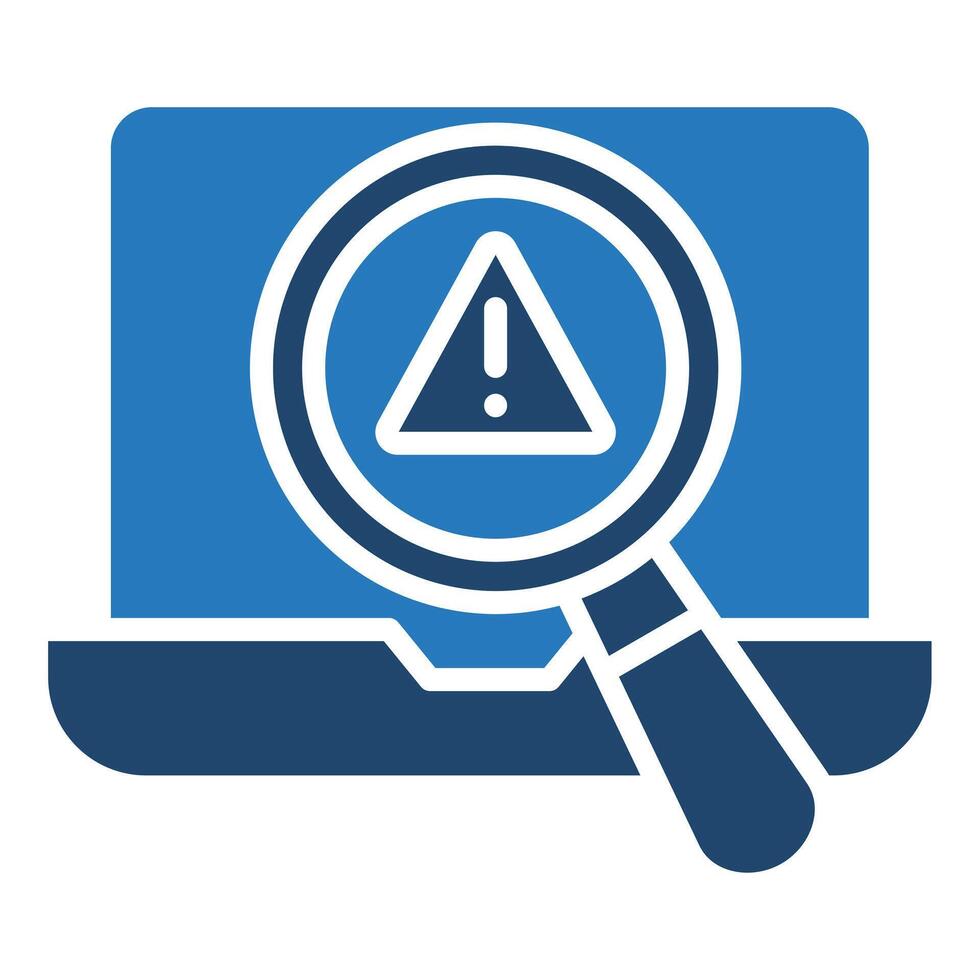 Intrusion Detection icon line vector illustration