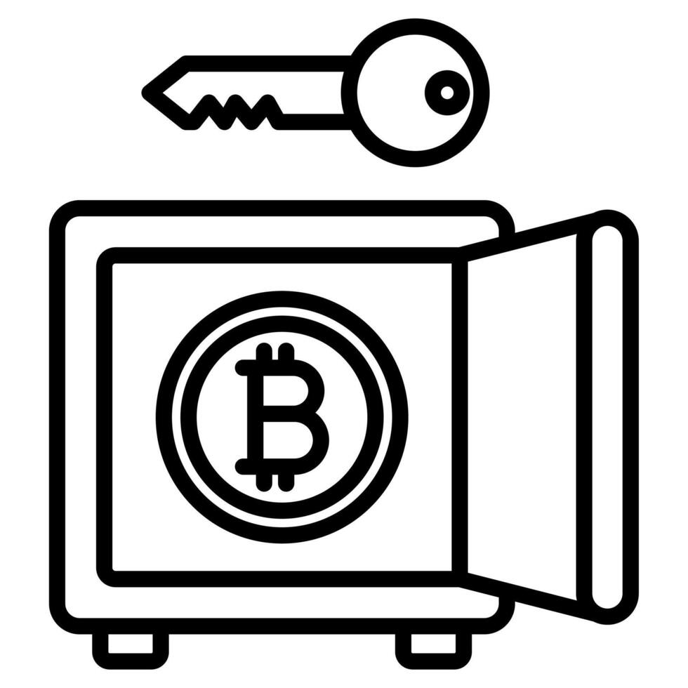 Proof of Stake icon line vector illustration