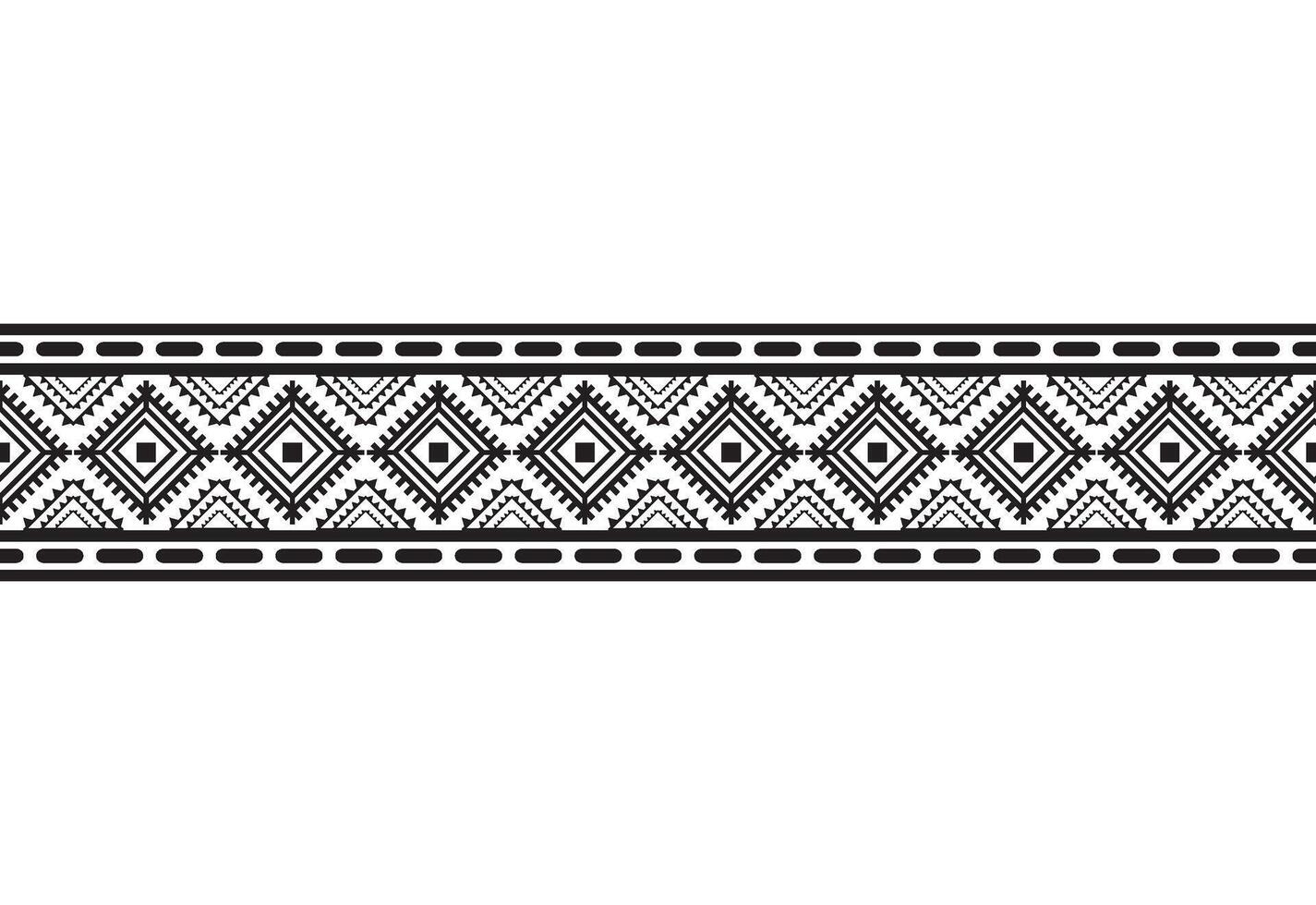 tribal tradicional tela batik étnico. ikat sin costura modelo hojas geométrico repitiendo diseño para fondo de pantalla, envase, moda, alfombra, ropa. negro y blanco vector