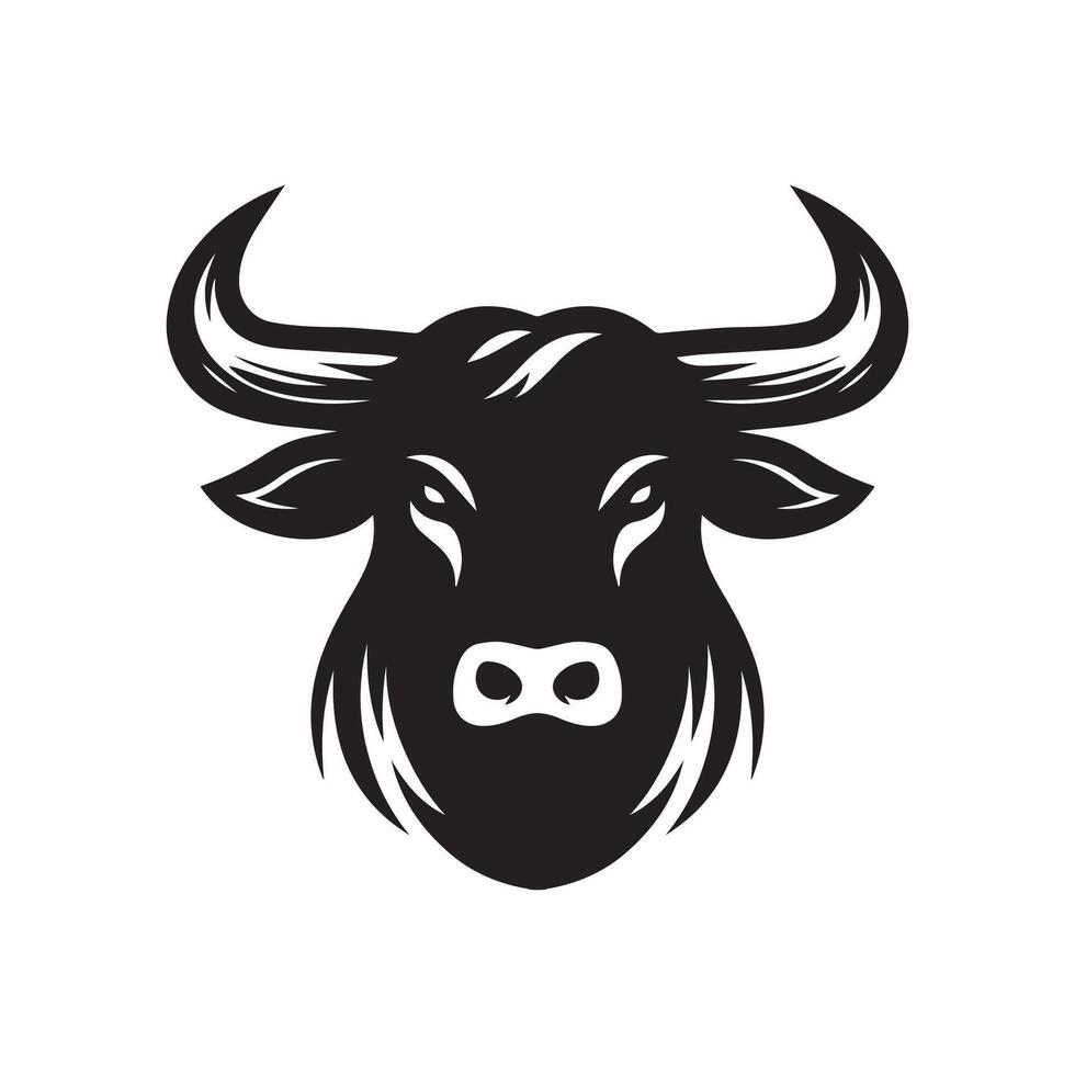 bull logo vector template, bull logo vector elements, bull vector illustration