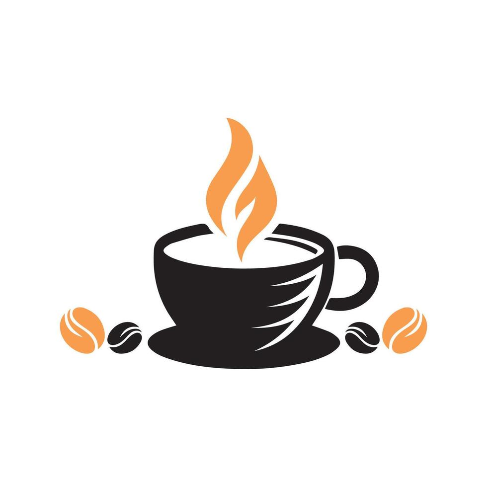 café logo vector plantilla, café logo vector elementos, café vector ilustración