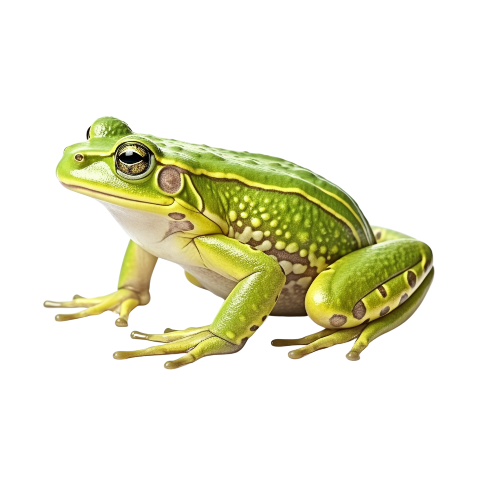 AI generated Frog clip art png