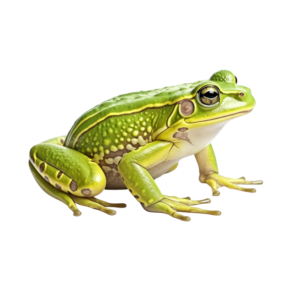 AI generated Frog clip art png
