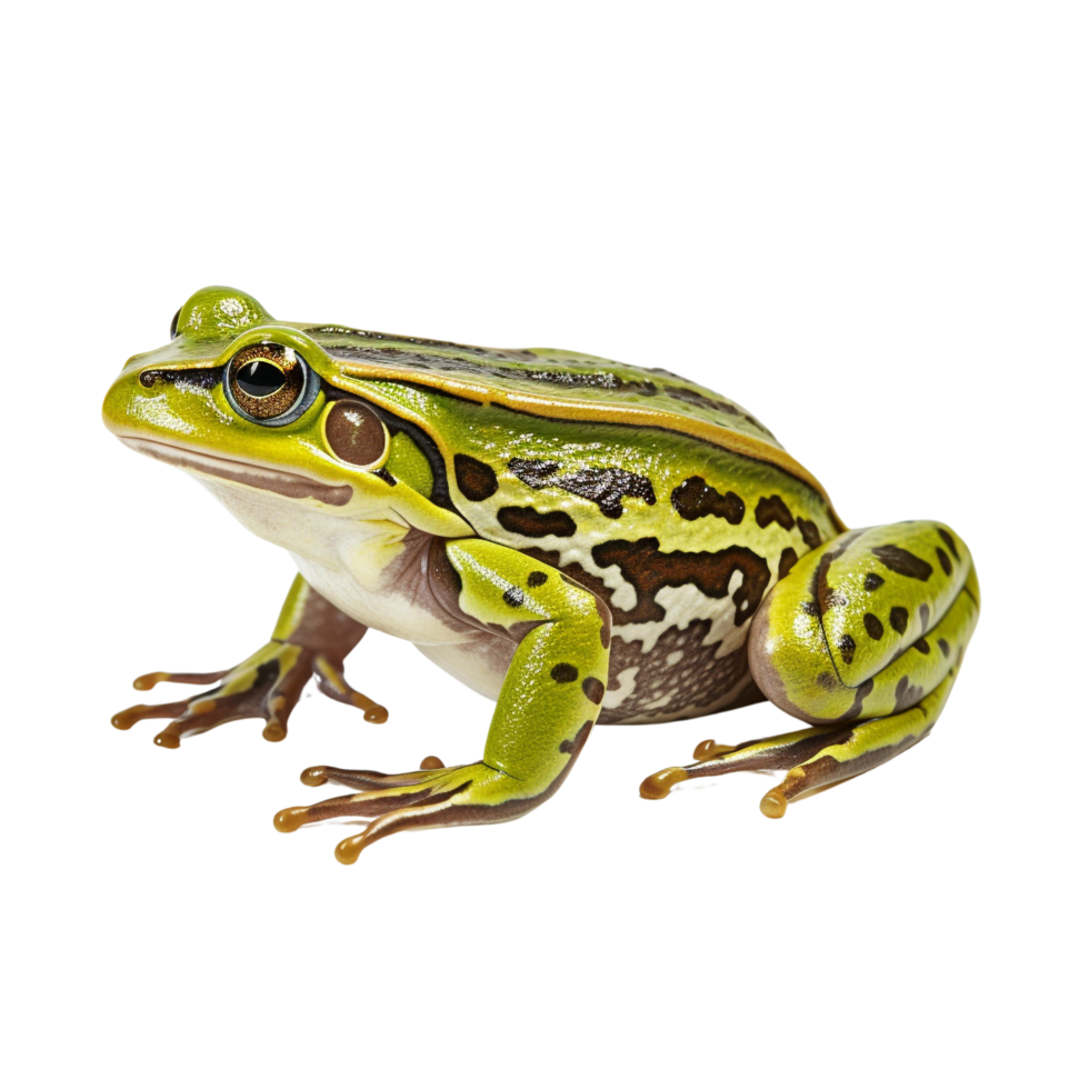 AI generated Frog clip art png