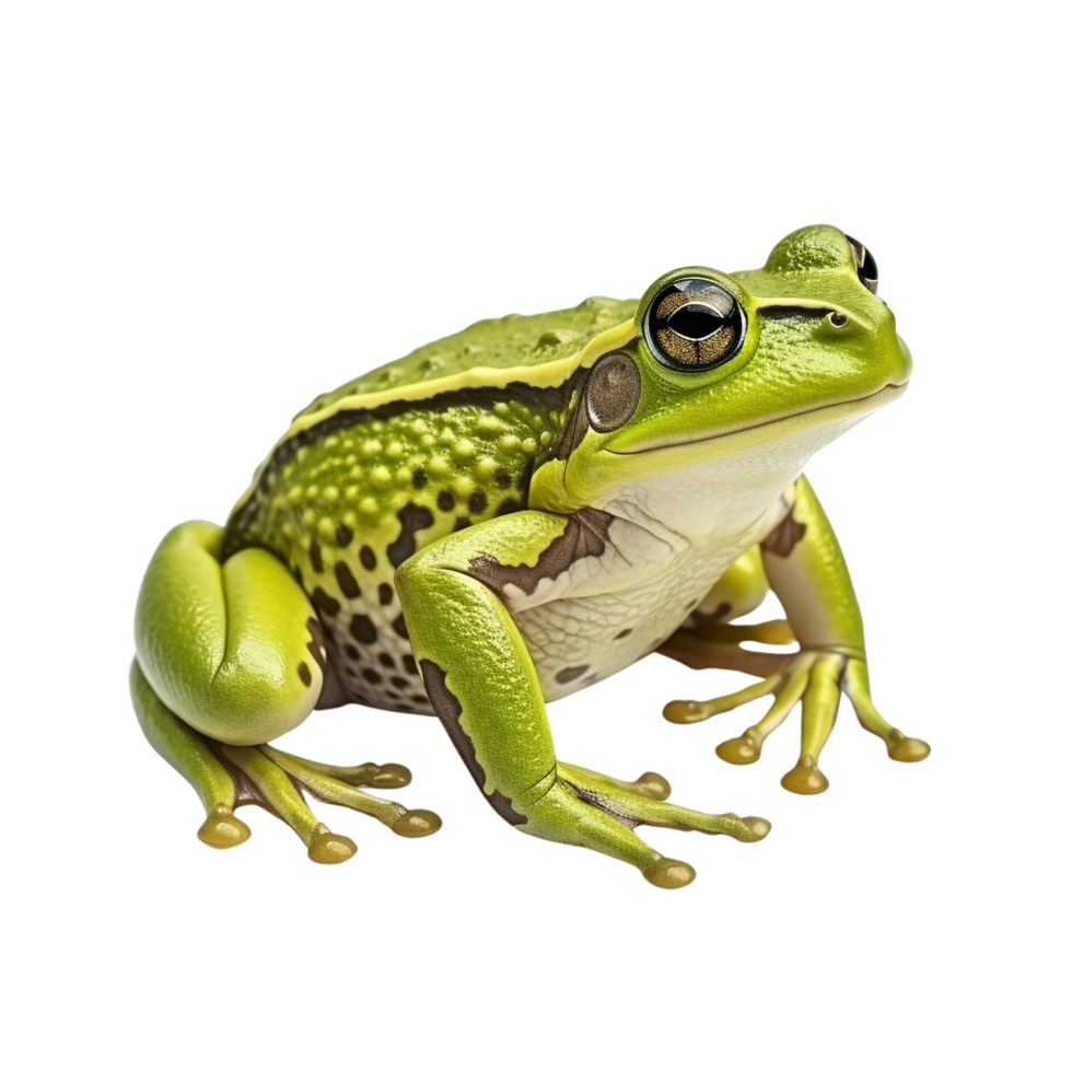 AI generated Frog clip art png