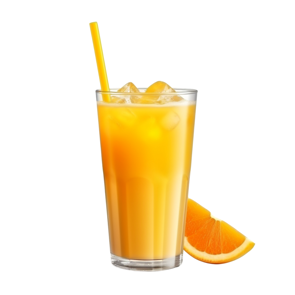 ai généré fruit jus agrafe art png