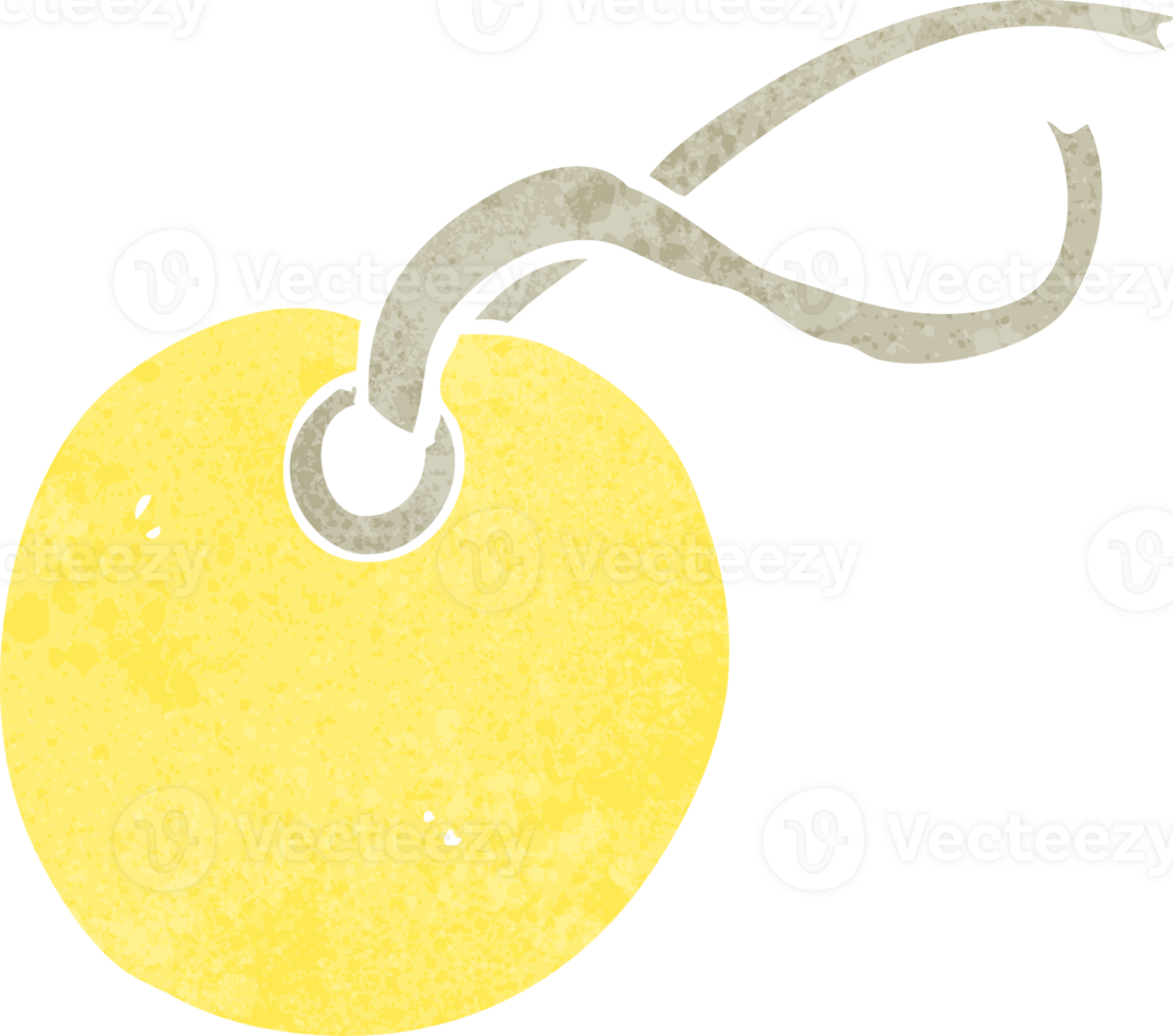 cartoon luggage tag png