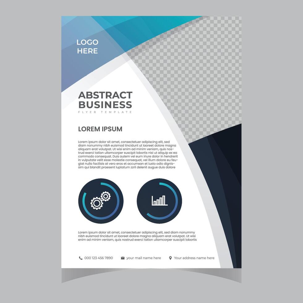 Corporate Book Cover Design Template in A4. Can be adapt to Brochure, Annual Report, Magazine,Poster, Business Presentation, Portfolio, Flyer, Banner, Website. vector