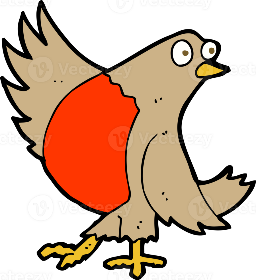 cartoon dancing robin png