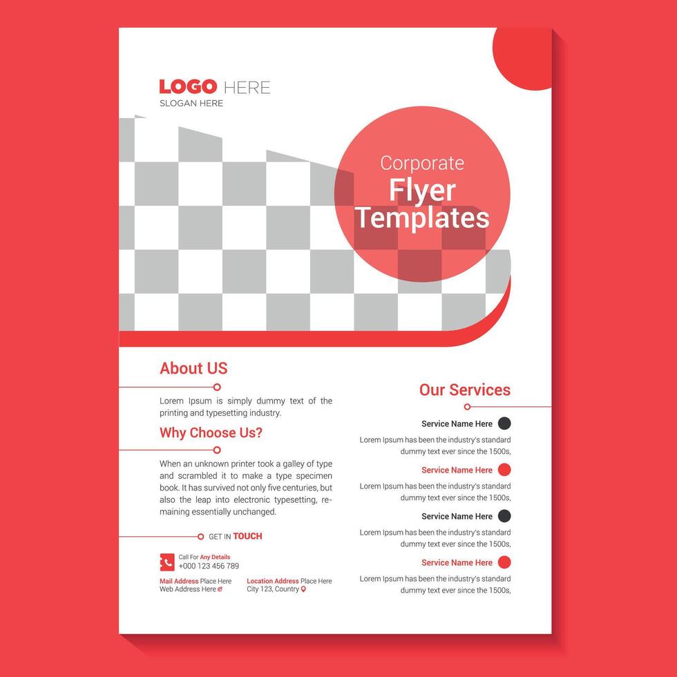 Flyer Templates Design vector