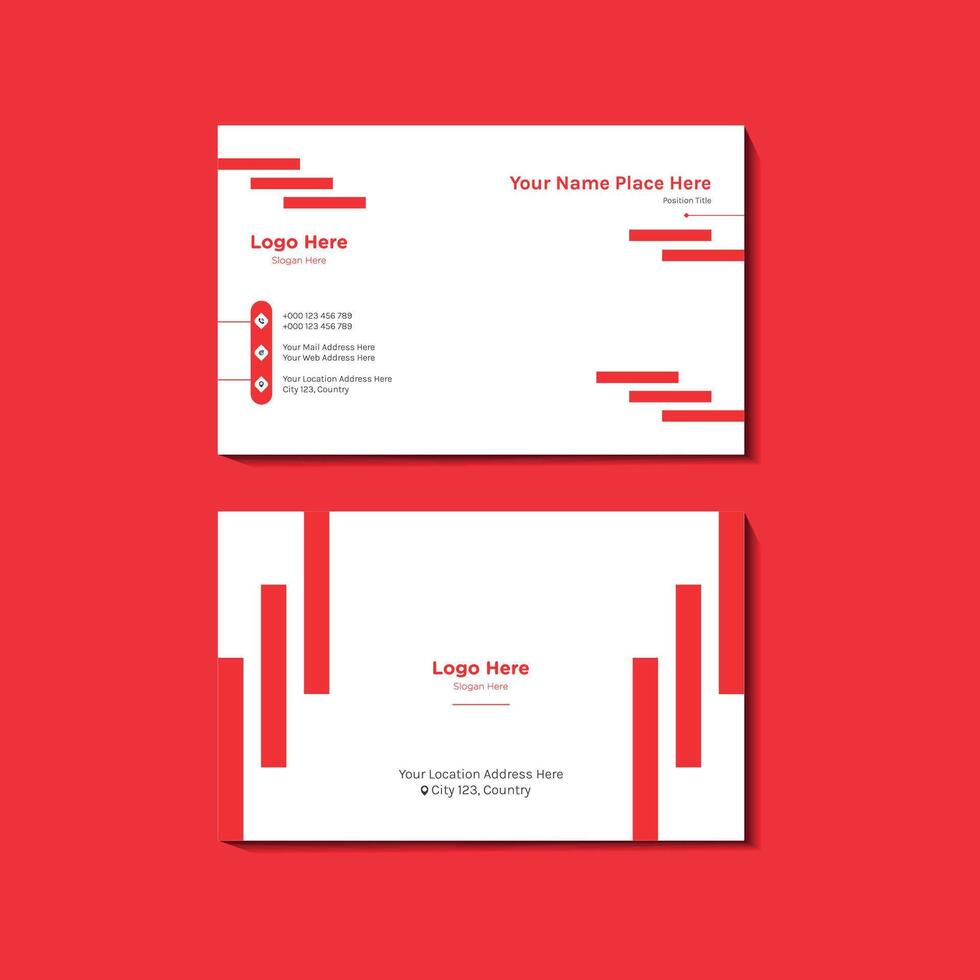 Business Card Templates vector