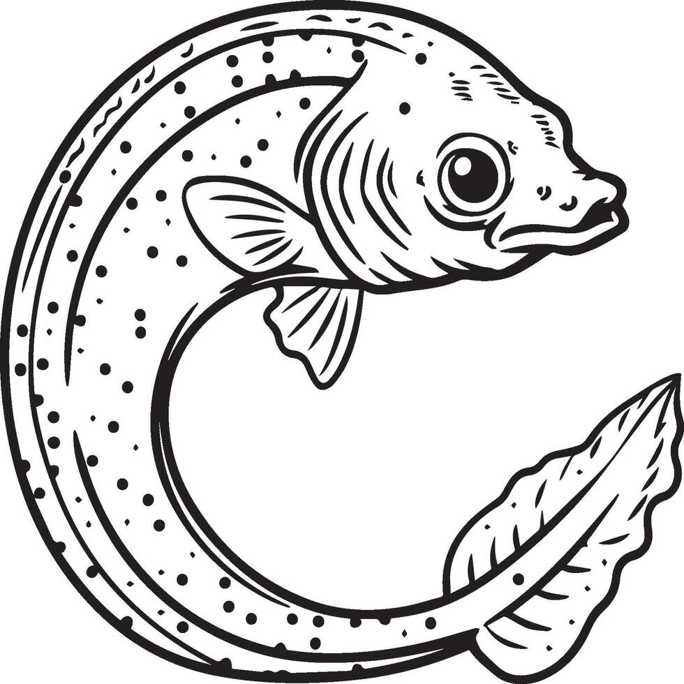 Ocean animals coloring pages. Sea life coloring pages. Ocean animal outline images. Ocean animals vector outline coloring pages