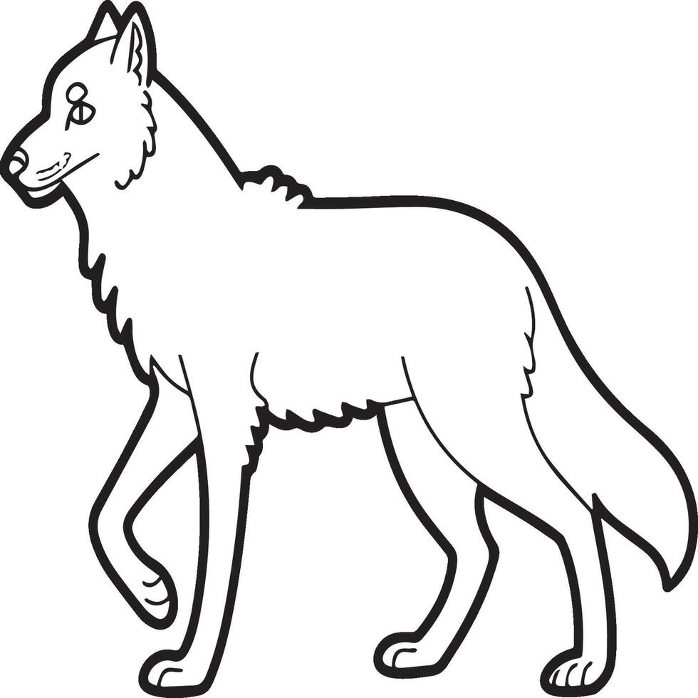 Animals coloring pages vector