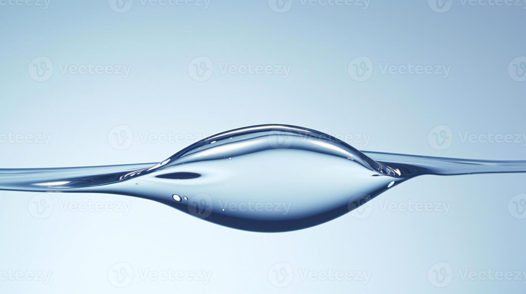AI generated a drop of water hanging from a wire photo