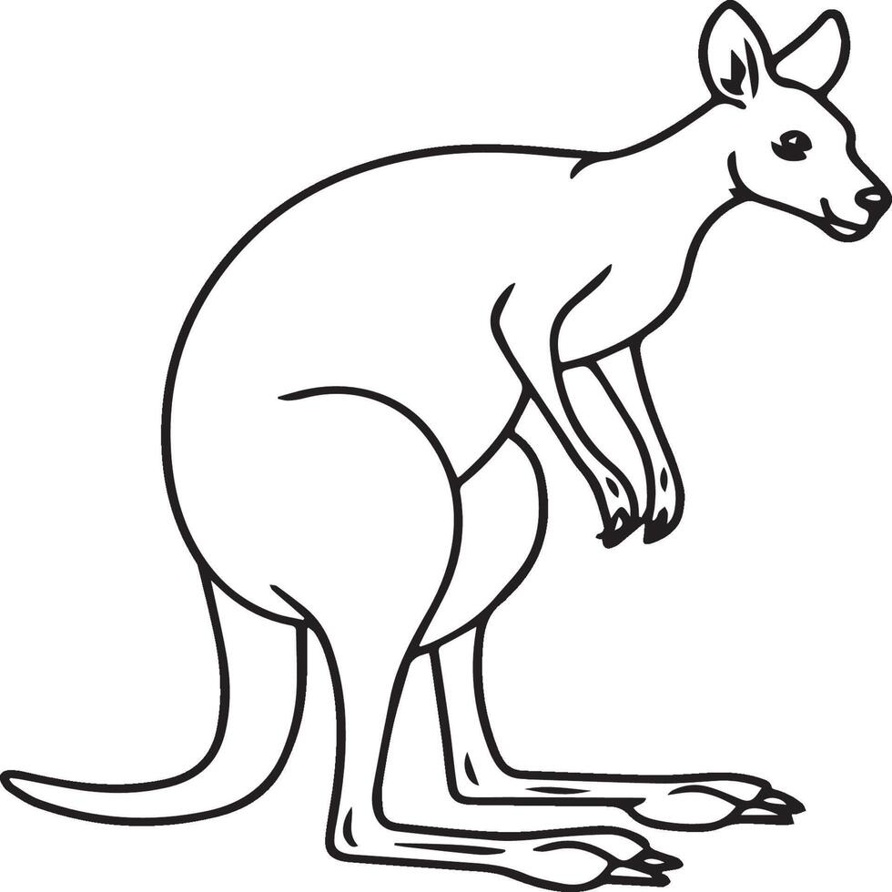 Animals coloring pages vector