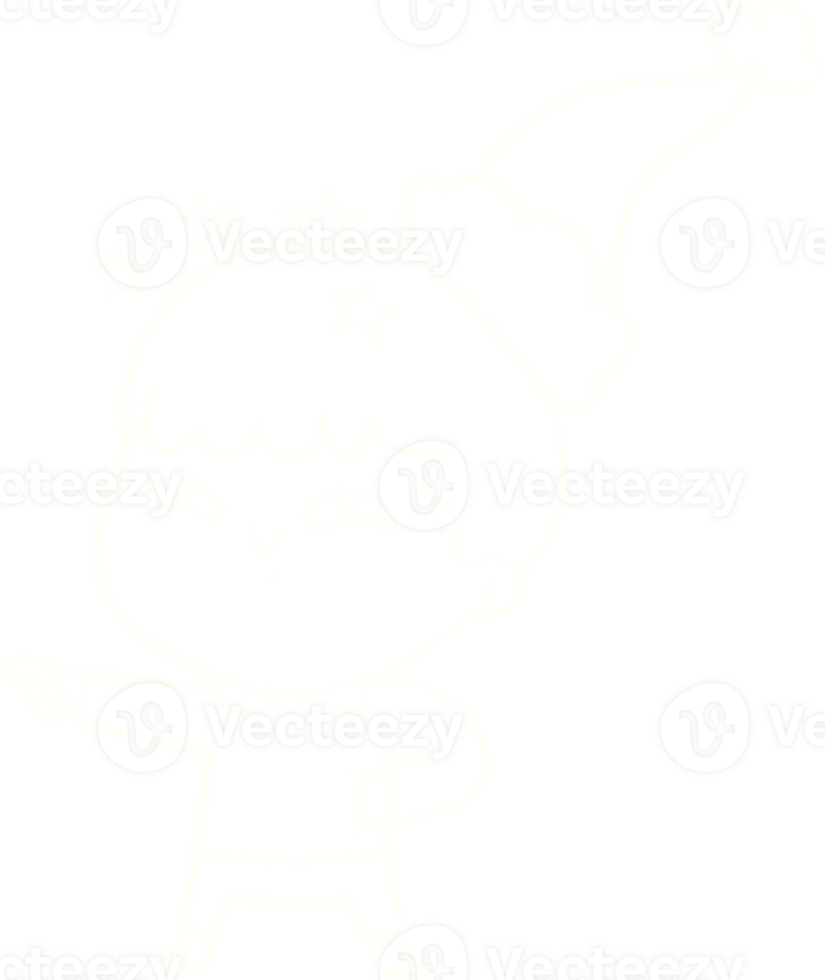 Christmas Man Chalk Drawing png