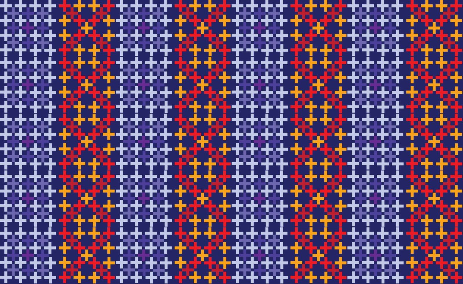 illustration pattern of the crass color on deep blue background. vector