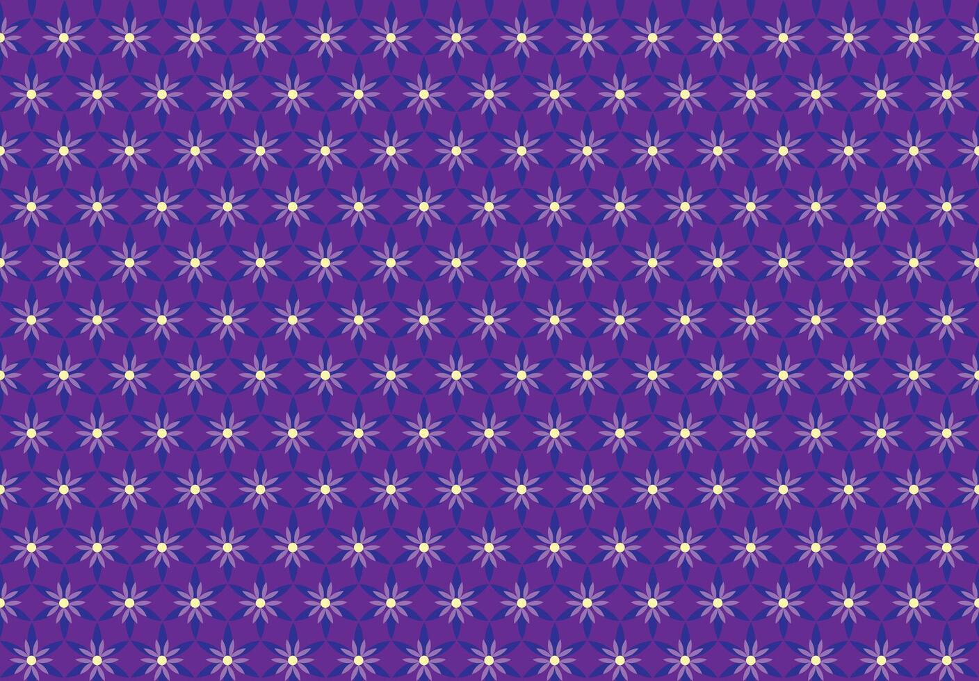 illustration pattern of the abstract flower on violet background. vector