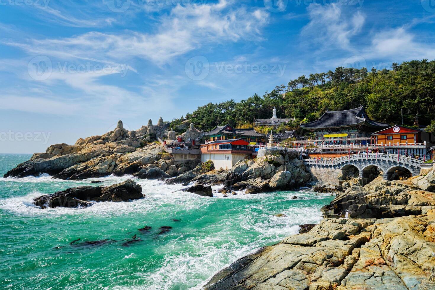 Haedong Yonggungsa Temple. Busan, South Korea photo