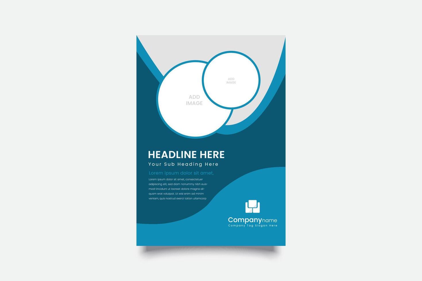 Company Profile Flyer Free Vector